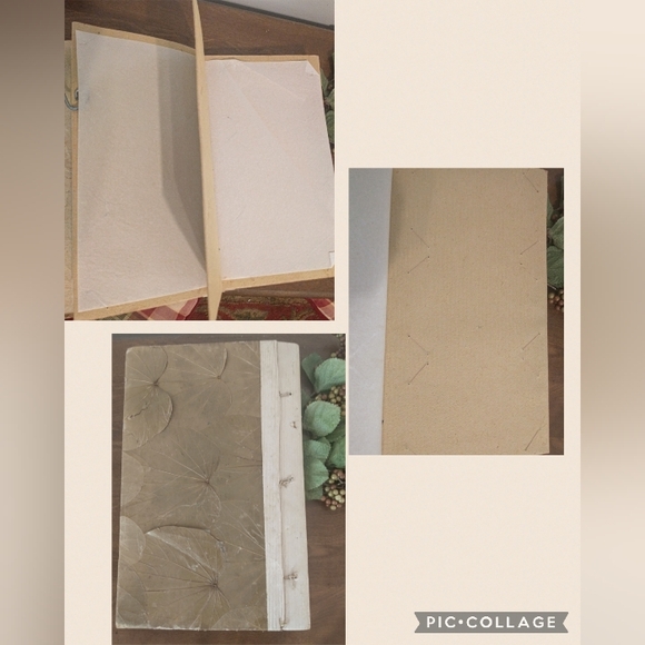 Vintage "Island Treasures" Photo Album - Banana Tree Leaves, Coconut Stem, etc. - Picture 7 of 9